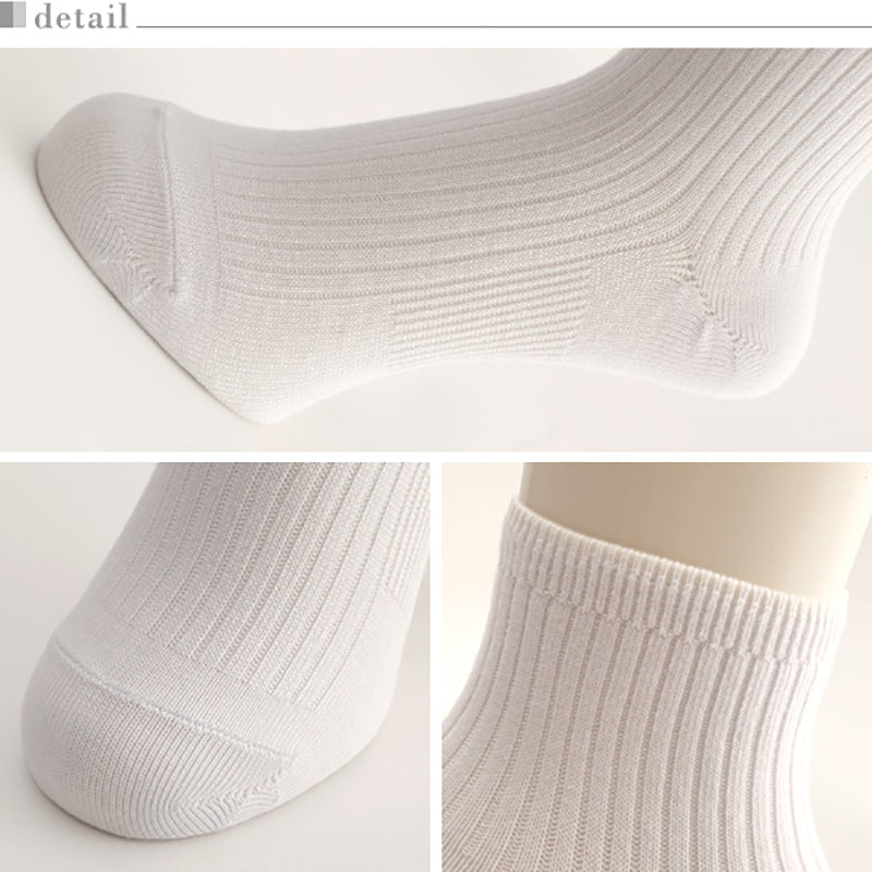 靴下　白　ソックス 白ソックス ショート丈 アツギ ソックス 3足組 22-24cm～26-28cm