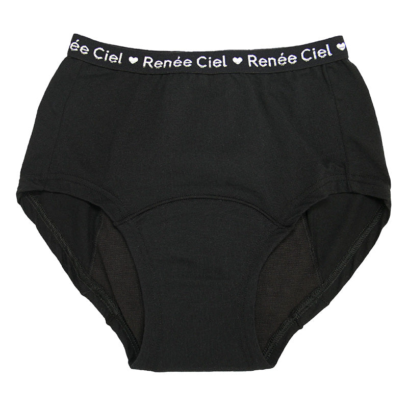 サニタリーショーツ ジュニア 吸水 綿 生理用ショーツ 子供 140cm 150cm 160cm 165cm 黒 下着 インナー 肌着 キッズ 女の子 女児 サニタリー ショーツ パンツ