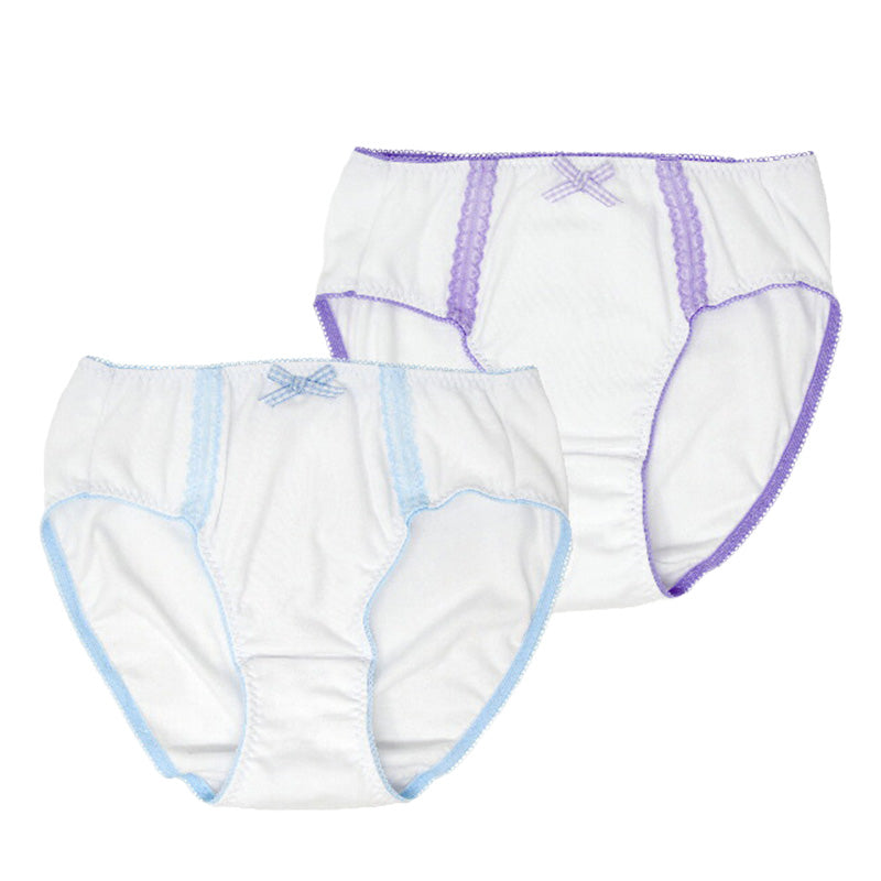 子供 女の子 綿100 ショーツ 2枚組 リボン レース 130 140 150 160 165cm ジュニア キッズ 下着 パンツ セット インナー 子ども ガールズ 女児 コットン 子供肌着 子供下着 ギフト プレゼント カワイイ かわいい