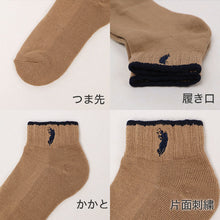 画像をギャラリービューアに読み込む, レディース ソックス 靴下 POLO ウエスタン スニーカー丈 刺繍 ワンポイント 22-24cm 23cm 24cm 底パイル ブラック ネイビー グレー モカ
