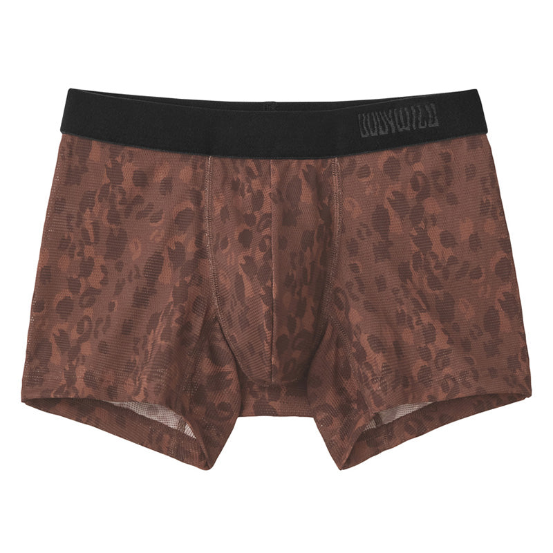 ボディワイルド メッシュ ベア天 ボクサーパンツ メンズ 前閉じ グンゼ