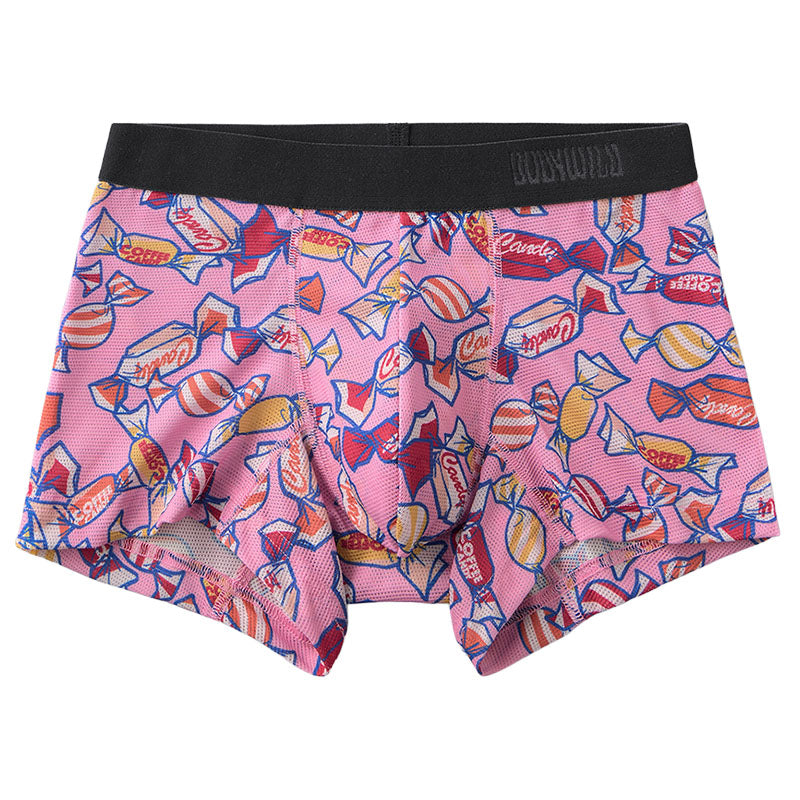 ボディワイルド メッシュ ベア天 ボクサーパンツ メンズ 前閉じ グンゼ