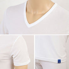 画像をギャラリービューアに読み込む, グンゼ COOLMAJIC メッシュ VネックTシャツ M～LL (GUNZE COOLMAGIC メンズ メッシュインナー 吸汗速乾 消臭 Vネック 肌着 夏向け 部屋干し 通気性) (在庫限り)
