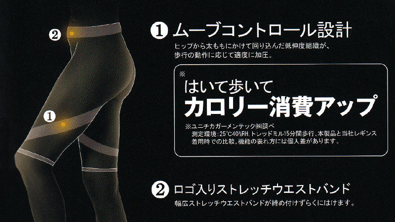 グンゼ ライザップ 着圧レギンス5分丈 M-L・L-LL (GUNZE RAIZAP