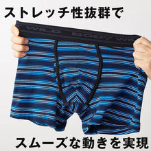 画像をギャラリービューアに読み込む, グンゼ ボディワイルド ボクサーパンツ M L LL GUNZE BODYWILD メンズ 男 紳士 ボクサー ブリーフ パンツ 無地 デニム ボーダー 前あき
