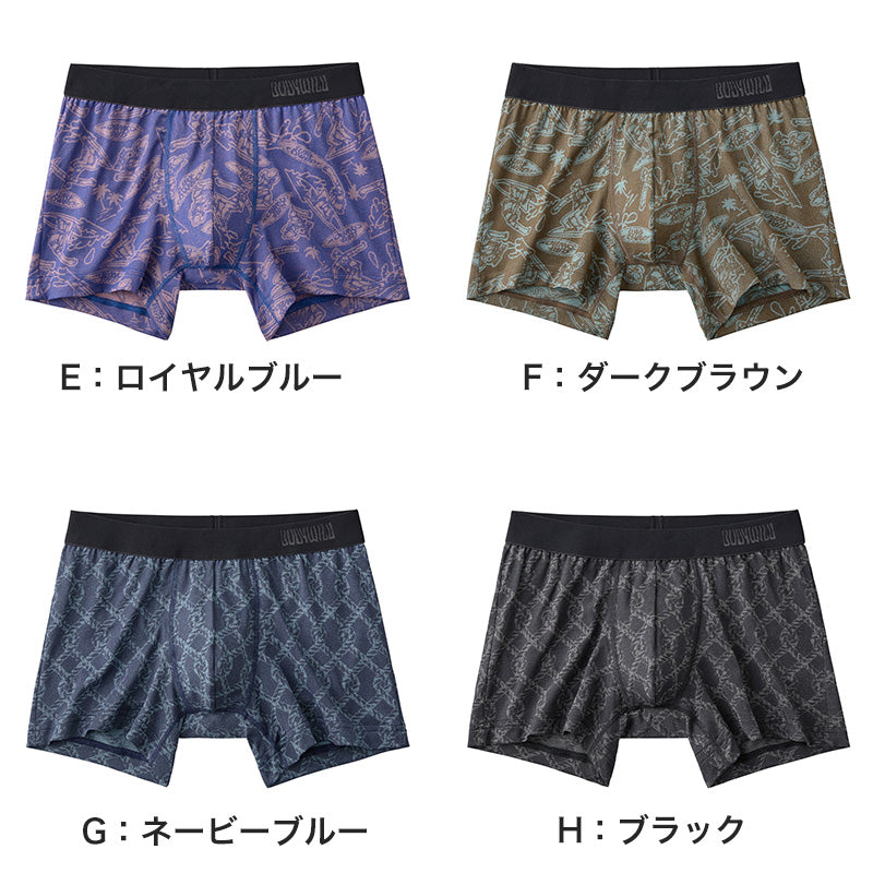 ボディワイルド ボクサーパンツ メンズ グンゼ ジャガード ジャ