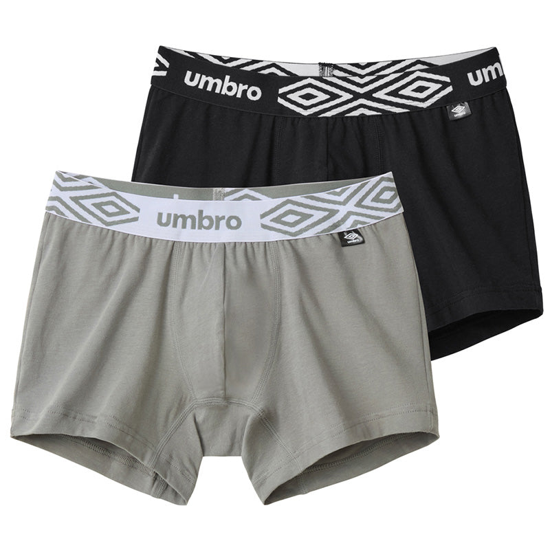 グンゼ umbro ボクサーブリーフ ボクサーパンツ 2枚組 前開き M L LL アンブロ メンズ パンツ 前あき ボクサーブリーフ 下着 インナー 綿 吸汗速乾 黒系 ブラック 紺系 ネイビー ネービー カラフル 綿100%でやわらかい