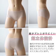 画像をギャラリービューアに読み込む, 【 アウトレット 】グンゼ レディース ハーフショーツ 綿 パンツ 浅め M～LL (GUNZE ショーツ いいここち パンツ 無地 下着 インナー シームレス) (在庫限り)
