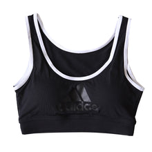 画像をギャラリービューアに読み込む, グンゼ adidas 女児ハーフトップ 150～165cm (ハーフトップ グンゼ adidas ジュニアブラ 小学生 中学生 女の子 女児 スクールインナー 肌着 カップ付きインナー ブラ かぶりイプ ファーストブラ スポブラ グンゼ 150 160 165) (在庫限り)
