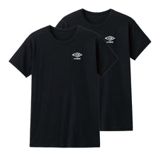 画像をギャラリービューアに読み込む, グンゼ メンズ tシャツ インナー 半袖 アンブロ クルーネック 2枚組 M～LL 下着 シャツ 肌着 インナーシャツ アンダーウェア 無地 スポーツ 運動 ジム 筋トレ シンプル 黒 白 男性 (在庫限り)
