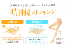 画像をギャラリービューアに読み込む, グンゼ ストッキング パンスト レディース uvカット 撥水 ずれない M～LL 紫外線対策 ベージュ 伝線 日焼け 晴雨兼用 (在庫限り)
