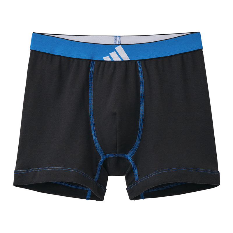 アディダス ボクサーブリーフ メンズ 綿100 グンゼ M L adidas 下着 インナー 吸汗速乾 ボクサーパンツ 男性用 ブランド スポーツ シンプル 快適 通気性 デイリー 大人 サイズ ブラック グレー ブルー グリーン プレゼント 父の日 ギフト おしゃれ ベーシック