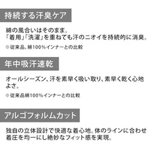画像をギャラリービューアに読み込む, グンゼ YG メンズ 長袖シャツ Vネック インナー 綿100% M～LL (GUNZE 男性 紳士 インナーウェアー ロンT 下着 肌着 抗菌 防臭 M L LL 丸首) (在庫限り)
