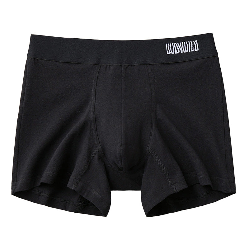 ボディワイルド オーガニックコットン コットン混 ボクサーパンツ M L ボクサーブリーフ メンズ 男性用 下着 インナー アンダーウェア 前とじ 前閉じ シンプル 快適 デイリー 定番 ベーシック ストレッチ 伸縮性 ブランド グンゼ GUNZE 黒 ブラック