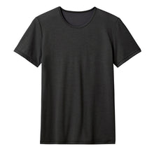 画像をギャラリービューアに読み込む, アセドロン クルーネック Tシャツ グンゼ 鹿の子 クールマジック メンズ M～LL gunze coolmagic 吸汗速乾 消臭 丸首 半袖 シャツ 下着 肌着 インナー 夏 プレゼント ギフト 父の日 (在庫限り)
