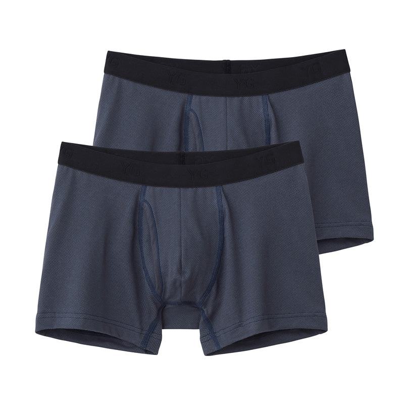 グンゼ YG ボクサーパンツ サラサラ メンズ 前あき 2枚組 M L LL