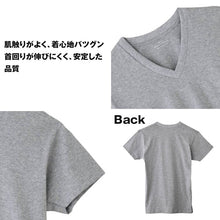 画像をギャラリービューアに読み込む, グンゼ vネック tシャツ ボディワイルド 綿100 2枚組 M L LL v首 肌着 下着 無地 インナー 2枚セット gunze bodywild 白 黒 灰 プレゼント ギフト
