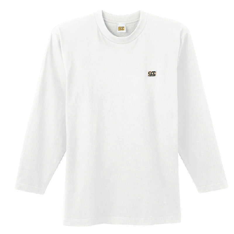 グンゼ GTホーキンス メンズ 長袖 tシャツ M L LL 綿100% GUNZE gt ホーキンス クルーネック ロングスリーブ シャツ インナー コットン ロゴ 肌着 下着 シンプル トップス