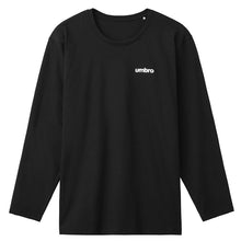 画像をギャラリービューアに読み込む, アンブロ UMBRO Tシャツ メンズ 長袖 クルーネック 本体綿100% コットン 天竺編み M L LL ワンポイント ロゴ ロンT ロングTシャツ ロングスリーブシャツ インナー 肌着 丸首 スポーツウェア カジュアル シンプル 普段着 部屋着 重ね着 春秋冬
