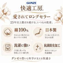 画像をギャラリービューアに読み込む, 綿100% 抗菌防臭 ショーツ レディース レギュラーショーツ 日本製 グンゼ 快適工房 M L LL レースなし ゆったり フライス やわらか 綿 コットン 婦人下着 女性下着 パンツ パンティ 肌着 インナー 年間 オールシーズン 定番 スタンダード 肌着
