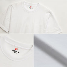 画像をギャラリービューアに読み込む, ビーフィー ヘインズ tシャツ メンズ 半袖 綿100% S～XL Hanes Tシャツ 無地 肌着 下着 綿 コットン インナー 男性 hanes パックT S M L XL

