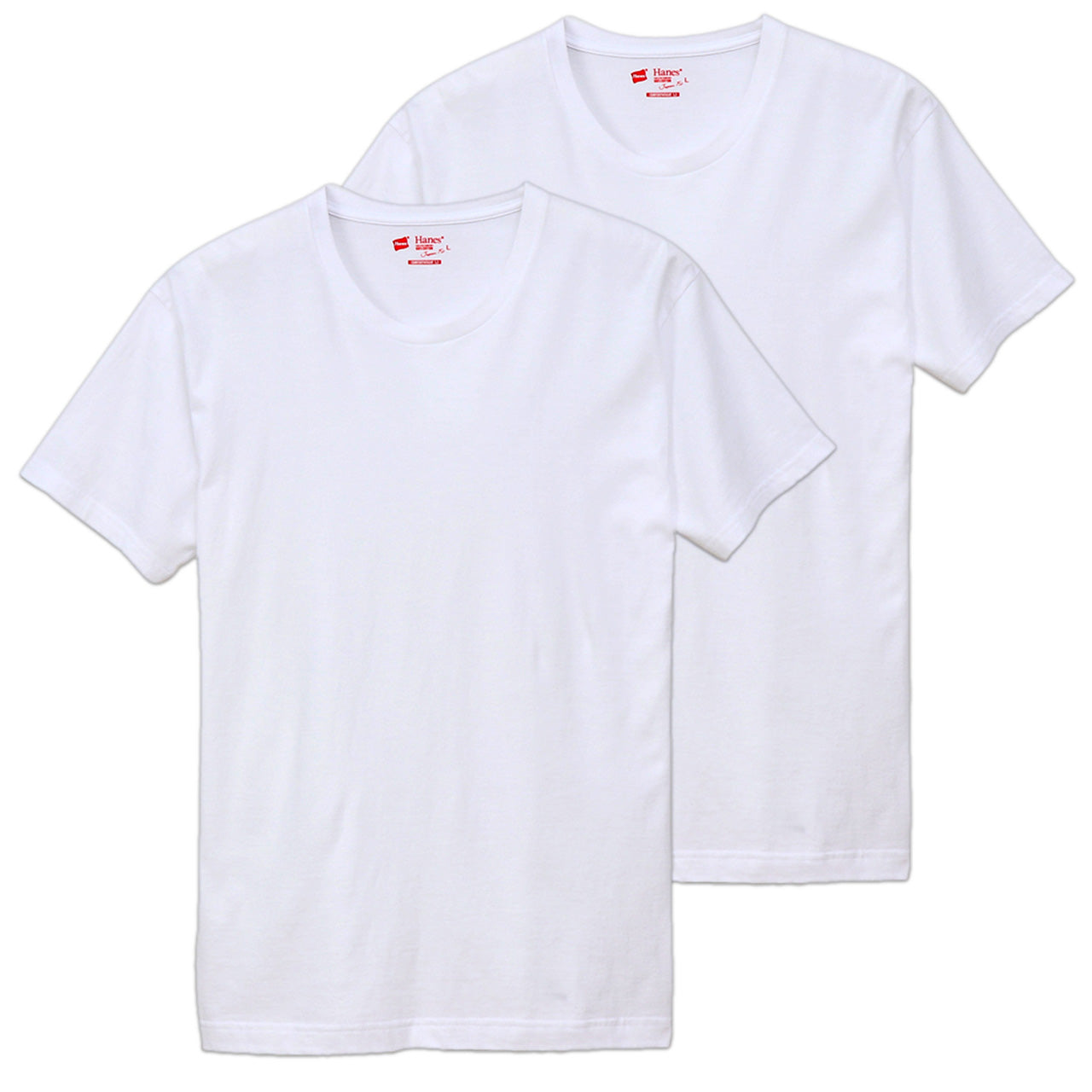 ヘインズ Tシャツ メンズ 半袖 綿100% 2枚組 S～XL hanes インナー 綿 