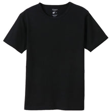 画像をギャラリービューアに読み込む, ヘインズ Tシャツ 半袖 メンズ レディース M・L (トップス ユニセックス シャツ クルーネック インナー 黒 hanes) (在庫限り)
