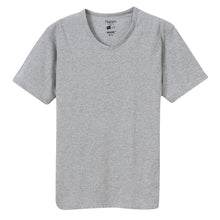 画像をギャラリービューアに読み込む, ヘインズ Tシャツ Vネック 半袖 メンズ レディース M・L (トップス ユニセックス シャツ インナー 白 グレー hanes) (在庫限り)
