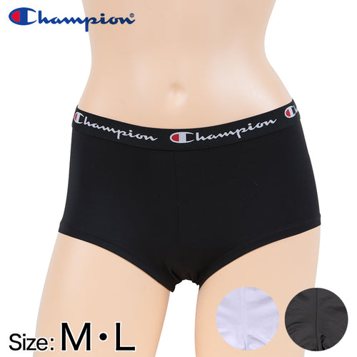 チャンピオン 1分丈 ショーツ レディース M・L (一分丈 スポーツ インナー パンツ 下着 肌着 ボクサー) (在庫限り)