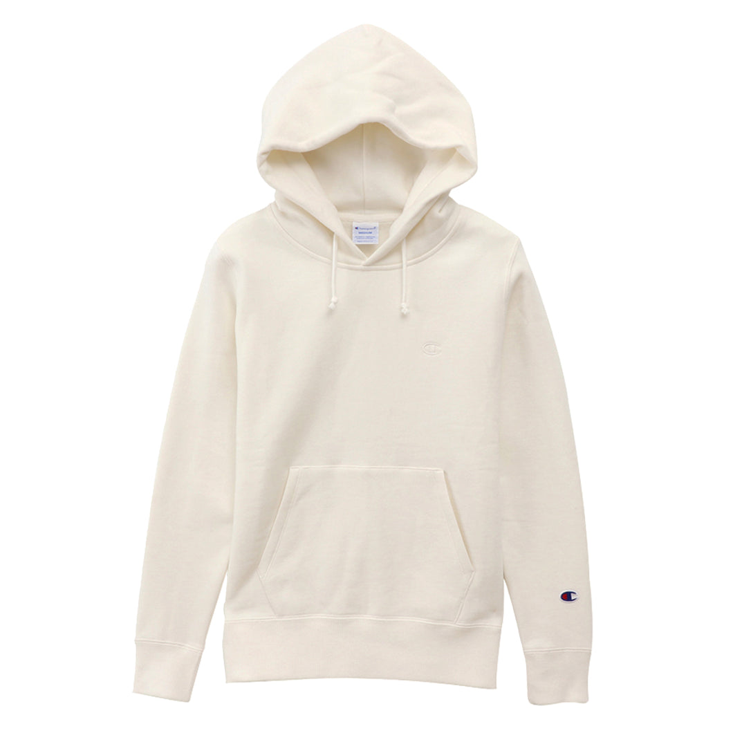 Champion レディース パーカー スウェット 裏起毛 プルオーバー M・L (トップス 秋冬 秋服 冬服 暖かい カジュアル シンプル チャンピオン ブランド) (在庫限り)