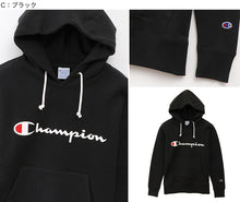画像をギャラリービューアに読み込む, Champion レディース プルオーバー スウェットパーカー M・L (ロゴプリント チャンピオン ブランド ベーシック) (送料無料) (在庫限り)
