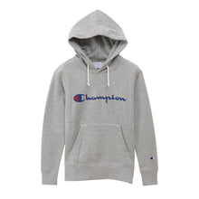 画像をギャラリービューアに読み込む, Champion レディース プルオーバー スウェットパーカー M・L (ロゴプリント チャンピオン ブランド ベーシック) (送料無料) (在庫限り)
