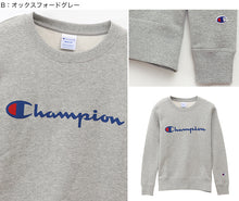 画像をギャラリービューアに読み込む, チャンピオン スウェット レディース トレーナー 長袖 トップス M・L (champion 女性 綿 コットン 丸首 クルーネック M L) (送料無料) (在庫限り)
