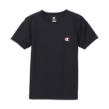 画像をギャラリービューアに読み込む, ヘインズ Champion ボーイズ メッシュ クルーネックTシャツ 130cm～160cm (Champion ジュニア ロゴ ) (在庫限り)
