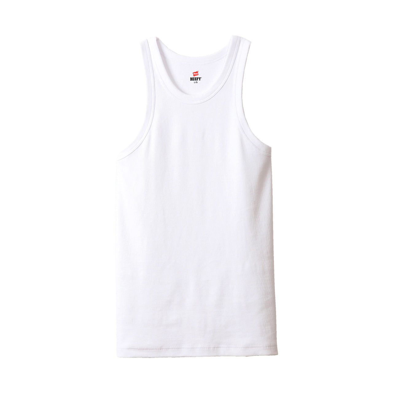 ヘインズ BEEFY-T ビーフィー タンクトップ メンズ リブ M～XL Hanes