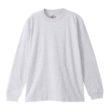 画像をギャラリービューアに読み込む, ヘインズ BEEFY-T ビーフィー メンズ 長袖Tシャツ2枚組 S～XL (Hanes トップス 綿100% クルーネック 男性 丈夫 無地 パックT
