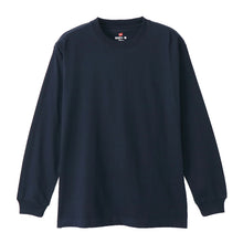 画像をギャラリービューアに読み込む, ヘインズ BEEFY-T ビーフィー メンズ 長袖Tシャツ2枚組 S～XL (Hanes トップス 綿100% クルーネック 男性 丈夫 無地 パックT
