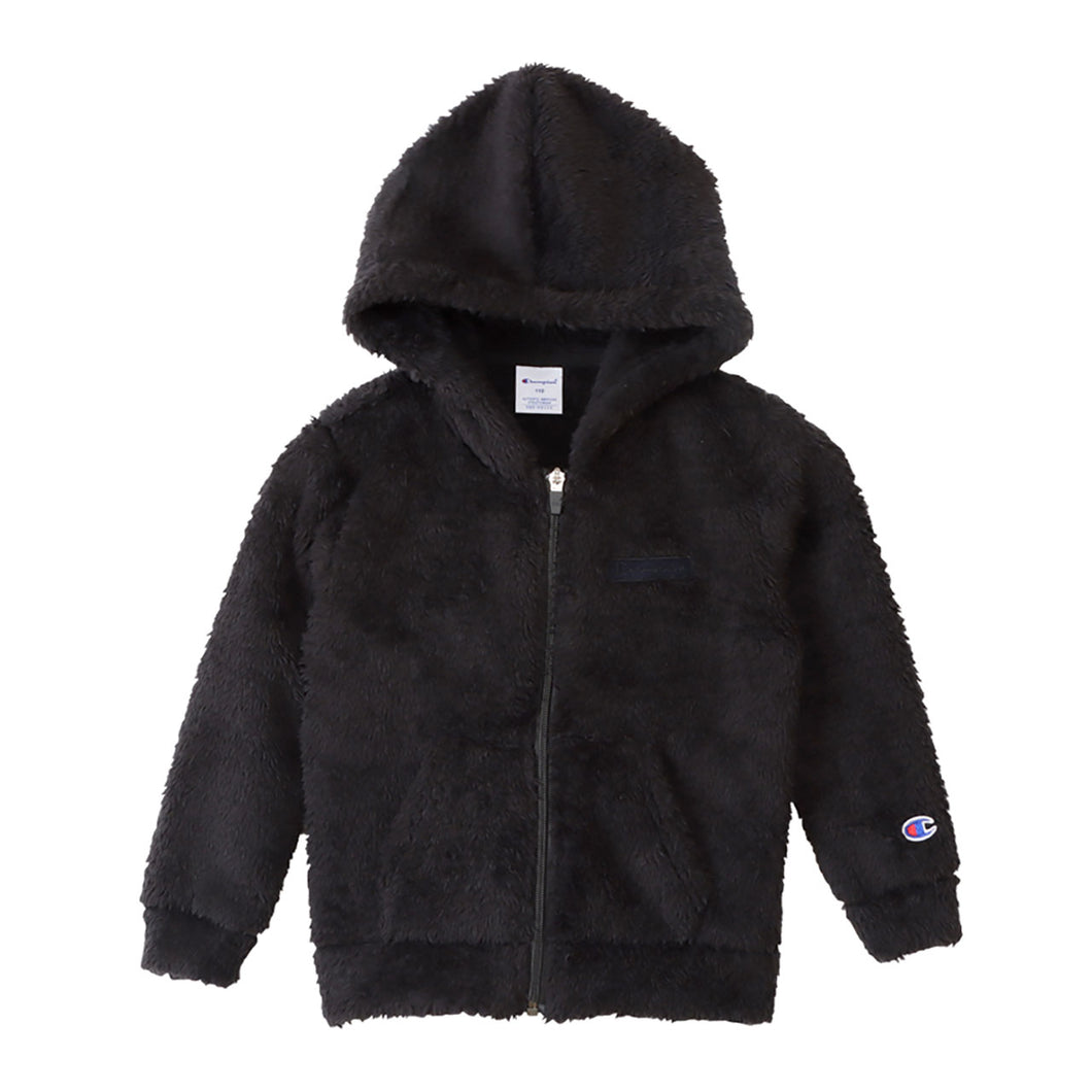 チャンピオン キッズ フリース ジップパーカー 100cm～160cm champion 子供 ジャケット 子供服 冬 男の子 女の子 ボーイズ ガールズ パーカー (在庫限り)