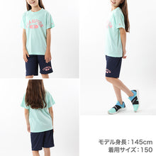 画像をギャラリービューアに読み込む, キッズ 女の子 tシャツ ハーフパンツ 上下セット 半袖 短パン 半ズボン 130cm～160cm champion 130 140 150 160 吸汗速乾 スポーツ 子供 チャンピオン (在庫限り)
