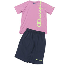 画像をギャラリービューアに読み込む, Champion キッズ セットアップ 女の子 Tシャツ ショートパンツ 上下セット キッズスポーツウェア 子供 速乾Tシャツ キッズジャージ 半袖Tシャツ ハーフパンツ 120cm～160cm ガールズスポーツウェア 子供スポーツウェア 運動着 部屋着 ルームウェア カジュアル 夏服
