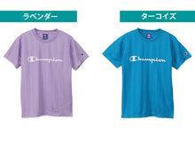 画像をギャラリービューアに読み込む, チャンピオン Tシャツ キッズ こども 半袖 スポーツ 吸水速乾 ロゴ ブランド 黒 白 青 紫 110cm～160cm champion トップス ボーイズ 子供 子ども 男の子 女の子 セットアップ (在庫限り)
