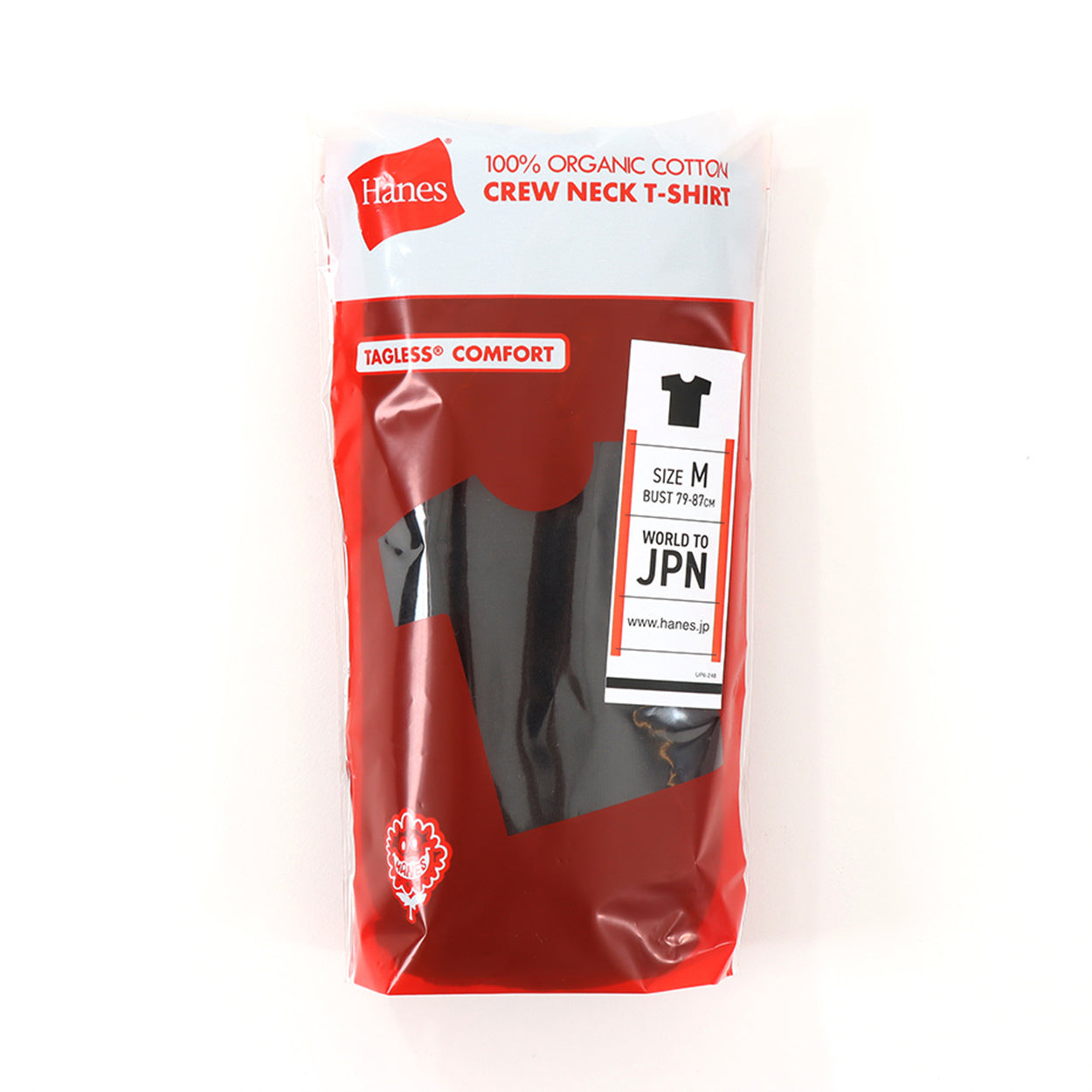 ヘインズ tシャツ レディース コットン100％ 綿100 丸首 下着