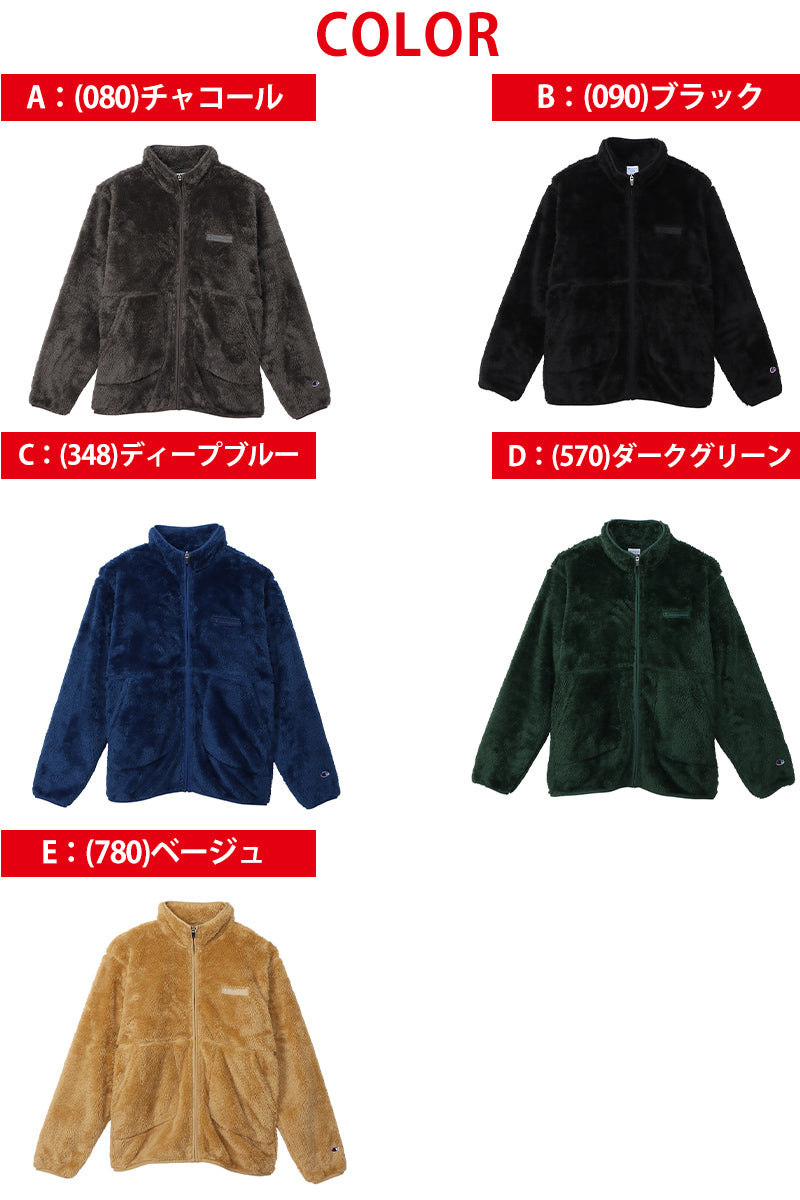 フリースジャケット チャンピオン メンズ ジップアップ 前開き