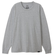 画像をギャラリービューアに読み込む, メンズ ヘインズ クルーネック ロングスリーブ Tシャツ M～LL 長袖シャツ 丸首 ロングTシャツ メンズシャツ メンズインナー 長袖インナー トップス 大きいサイズ
