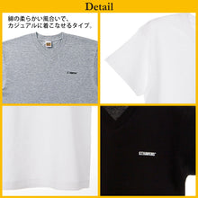画像をギャラリービューアに読み込む, グンゼ 綿100% Tシャツ メンズ インナーシャツ 半袖 vネック M～LL インナー 下着 肌着 綿 白 tシャツ V首 コットン ワンポイント 男性

