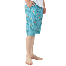 画像をギャラリービューアに読み込む, メンズ 冷感パンツ 6分丈 ルームパンツ M L LL 涼しい 部屋着 ハーフパンツ 夏 ボタニカル柄 接触冷感 薄手 軽い 柄パンツ パジャマ 男性用 おしゃれ 快適 ステテコ リラックスパンツ シダ柄 花柄 ポケット付き ウエストゴム 紐付き 洗える 室内着 部屋着メンズ (在庫限り)
