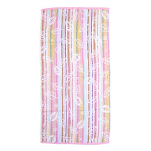 画像をギャラリービューアに読み込む, バスタオル タオル かわいい 柄 綿 おしゃれ バス用品 雑貨 約60×120cm 乾きやすい カラフル 花柄 植物 エコタオル 植物柄 eco (在庫限り)
