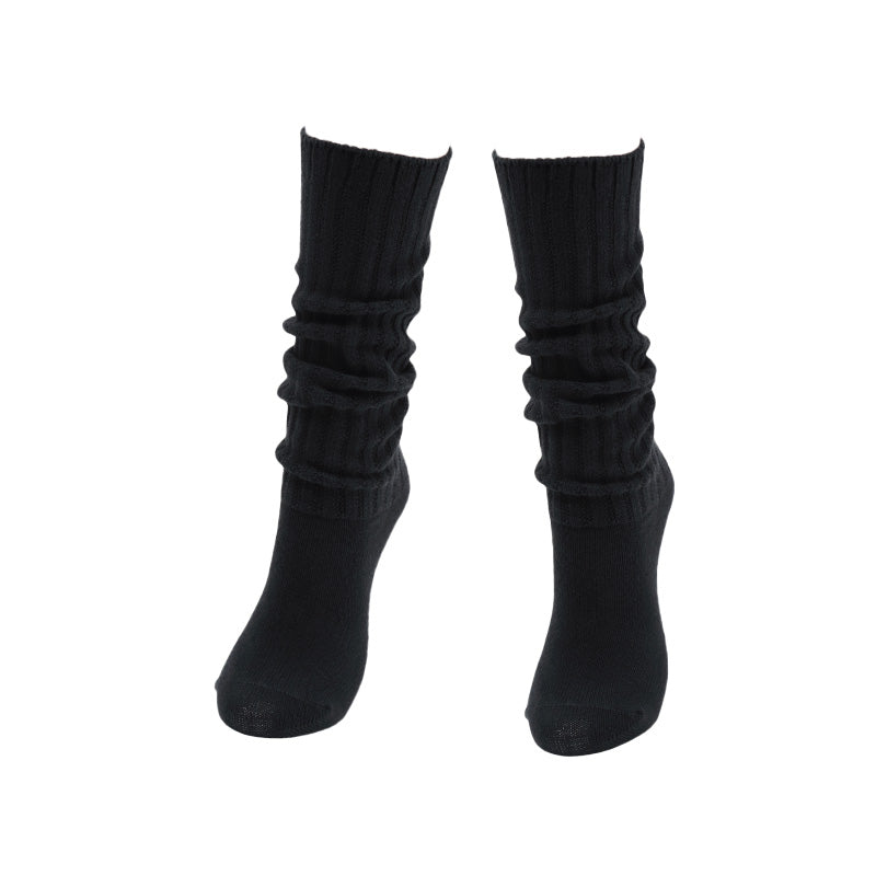 ルーズソックス キッズ 子供 靴下 女の子 16-22cm 30cm丈 40cm丈 ルーズ ソックス ハイソックス 黒 白 子供靴下 スクールソックス キッズソックス