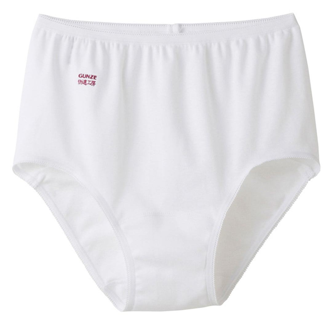 グンゼ 快適工房 ショーツ 綿100% レディース S～L 婦人 下着 パンツ パンティ シンプル 無地 コットン GUNZE 綿100％ 女性 肌着 インナー やわらか 日本製 白 ベージュ S M L