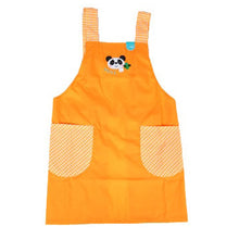 画像をギャラリービューアに読み込む, エプロン キッズ 女の子 男の子 子供 110cm～130cm (子供用 子ども こども かわいい 動物 110 120 130 マジックテープ) (特販) (在庫限り)
